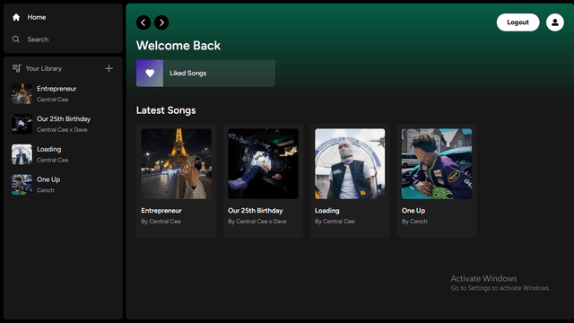 Spotify Clone